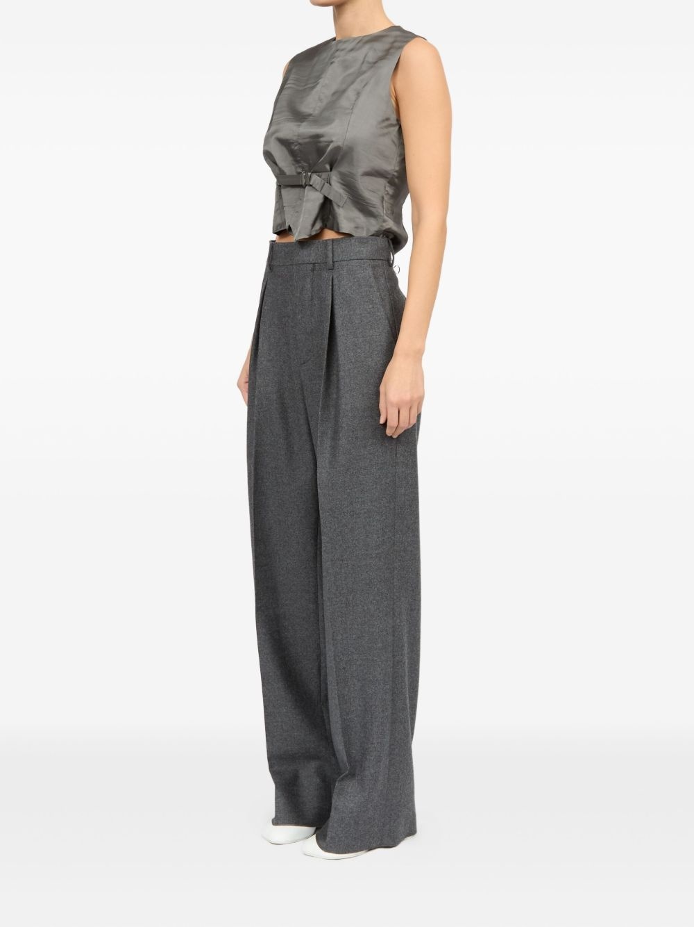 virgin wool trousers - 4