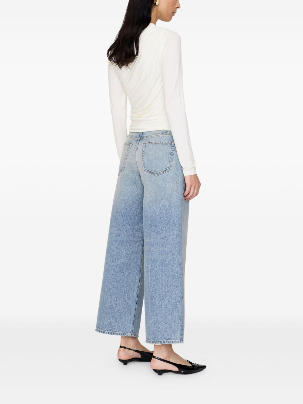 Bray draped long-sleeve top - 2