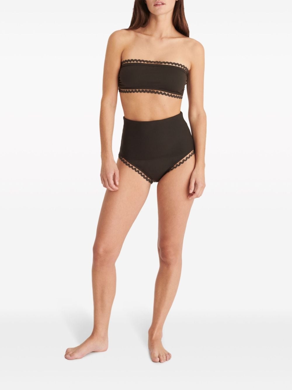 Mix bandeau bikini top - 4