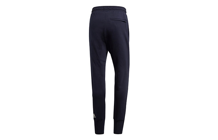 adidas M VRCT Pant Knit Sports Long Pants Navy Blue FM4350 - 2