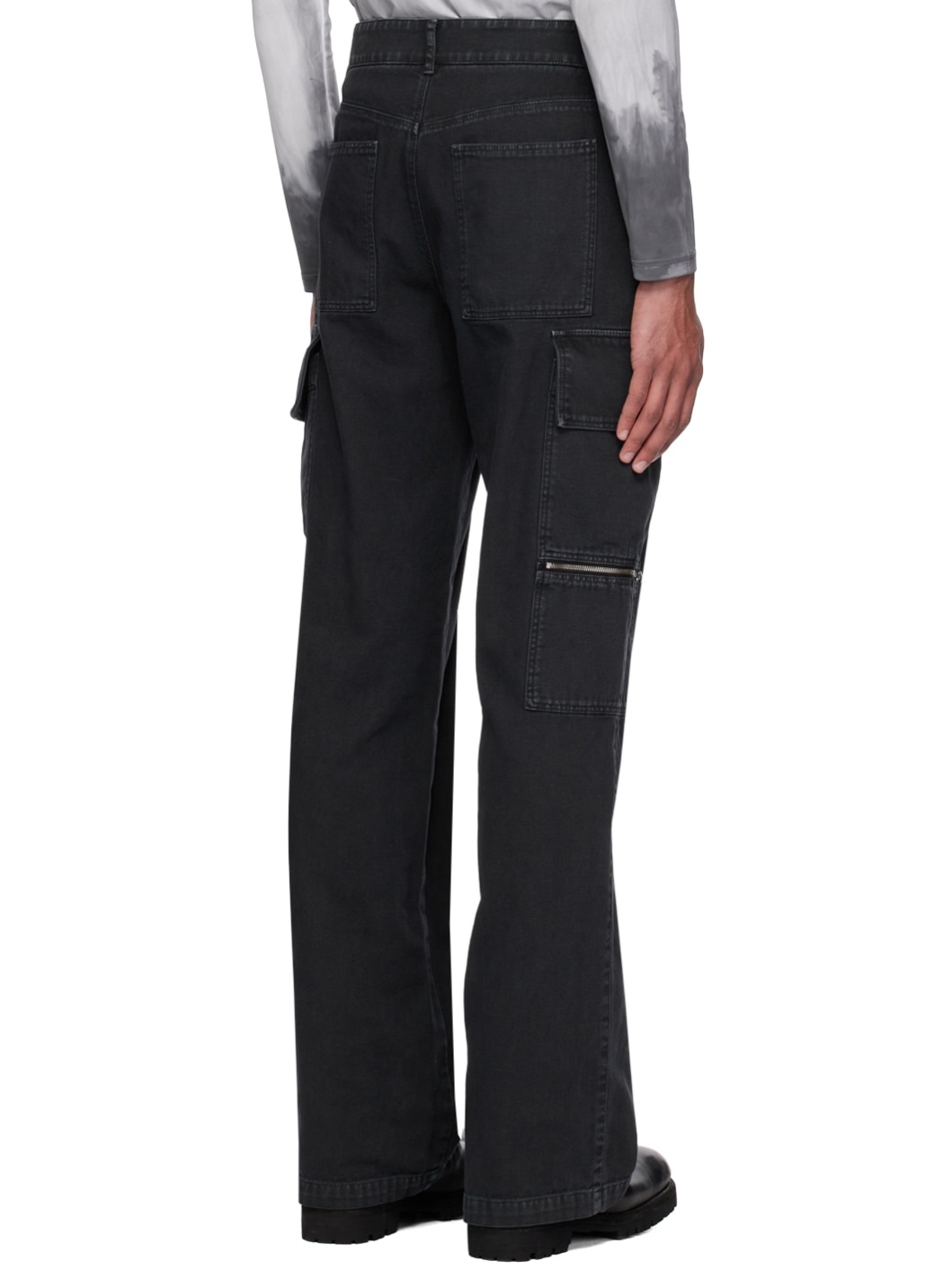 【1017 alyx 9sm】Black fade cargo pants 1017 ALYX 9SM Black Tactical Cargo Pants 1017 ALYX 9SM