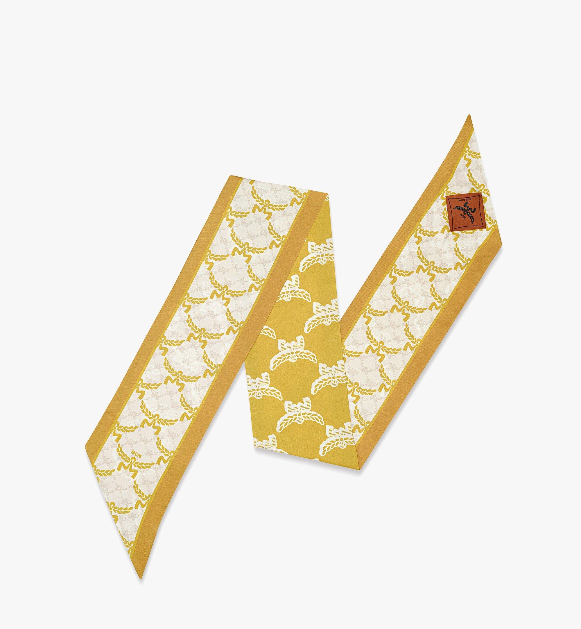 Lauretos Jacquard Petite Scarf in Organic Silk - 1