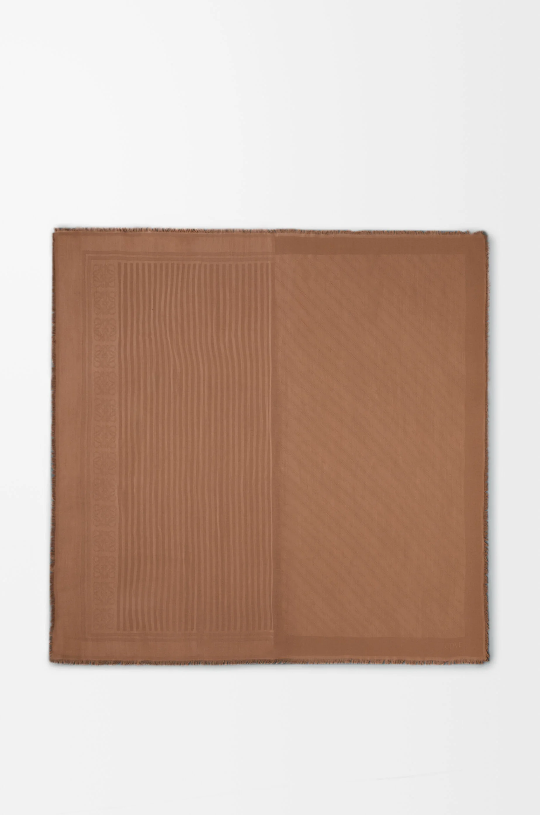 Scarf in wool and silk - 1