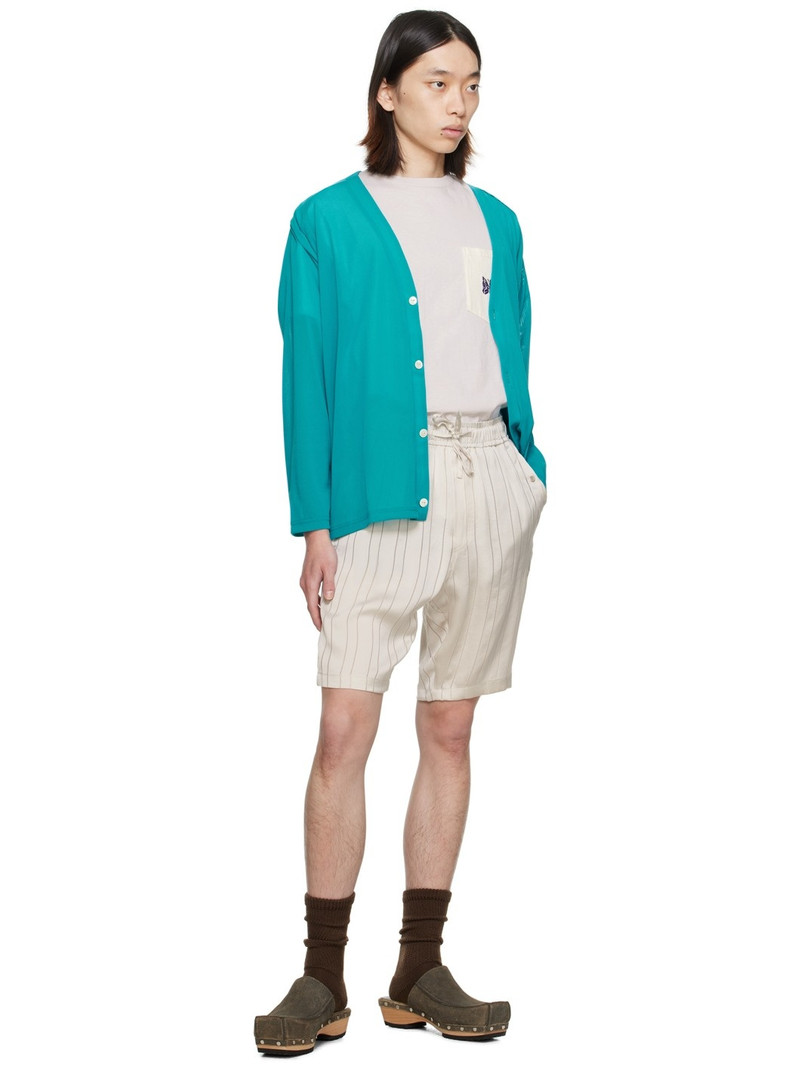 NEEDLES Beige String Cowboy Shorts outlook