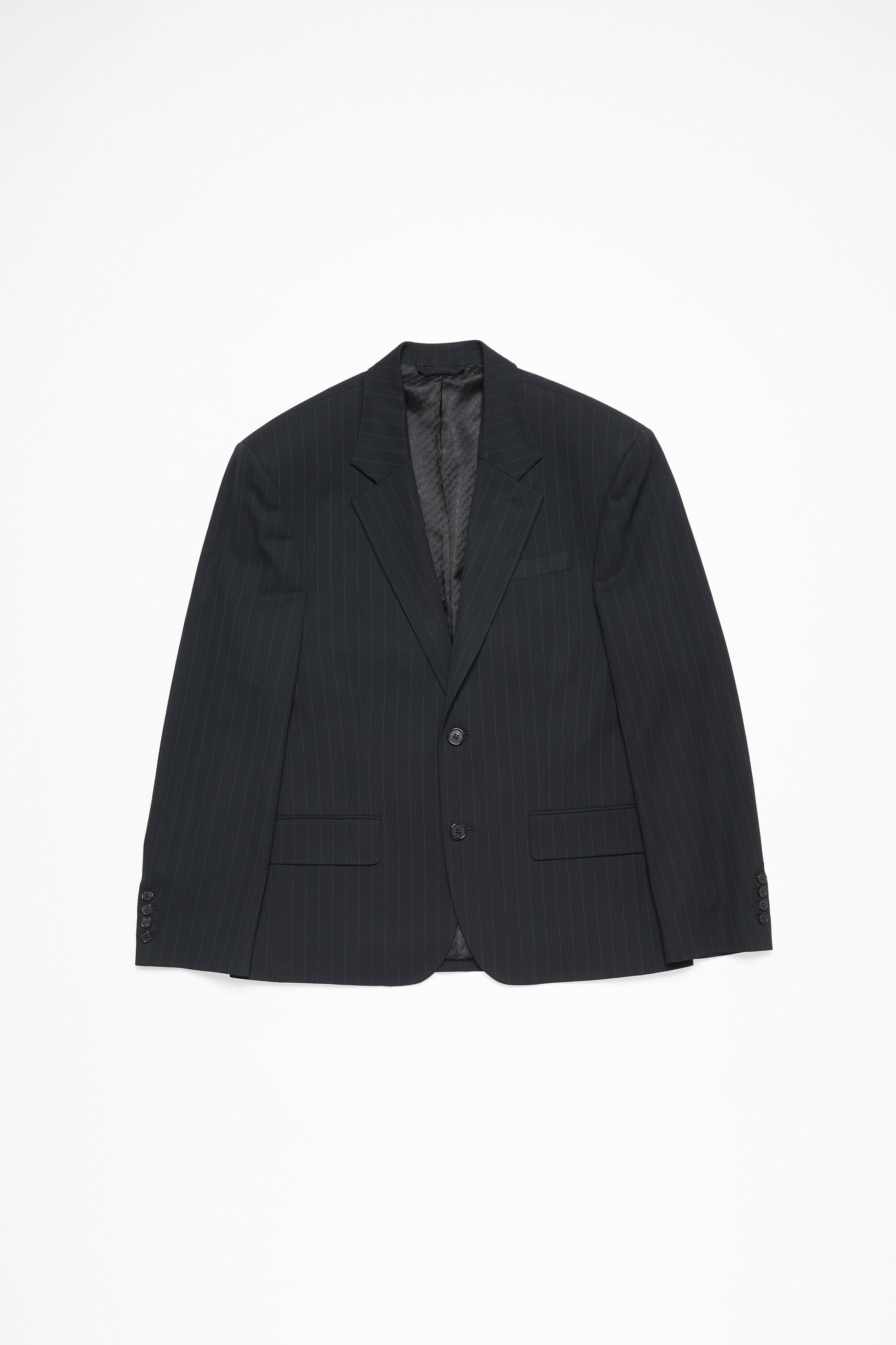 Relaxed fit suit jacket - Navy - 6