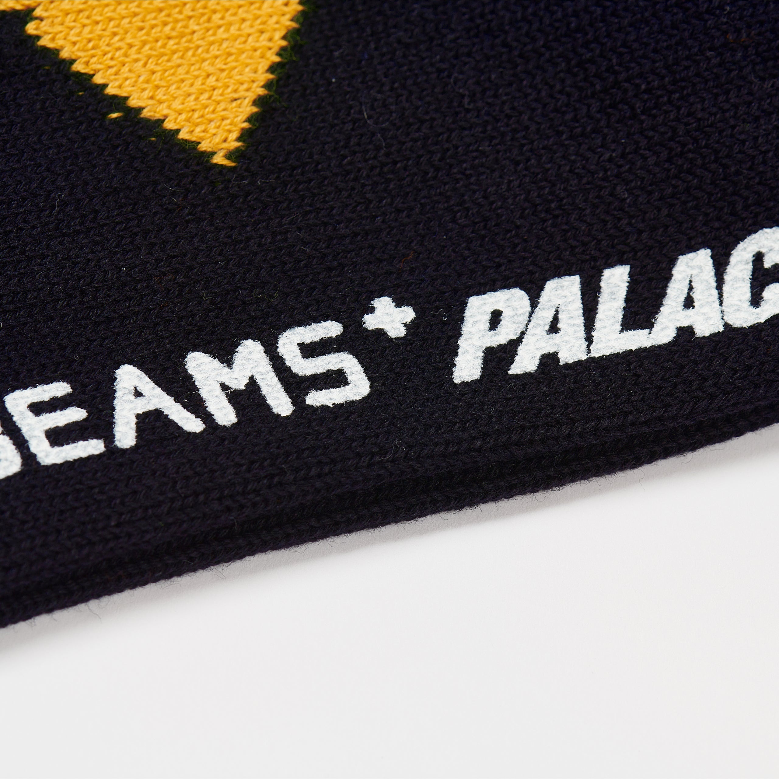 PALACE BEAMS PLUS ARGYLE SOCKS PEACOAT - 3