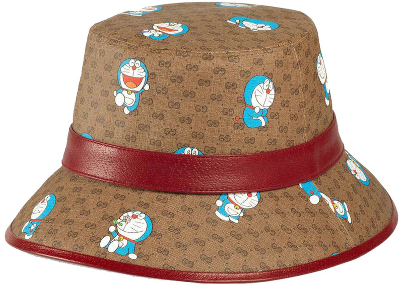 Gucci x Doraemon Bucket Hat Ebony/Beige 3