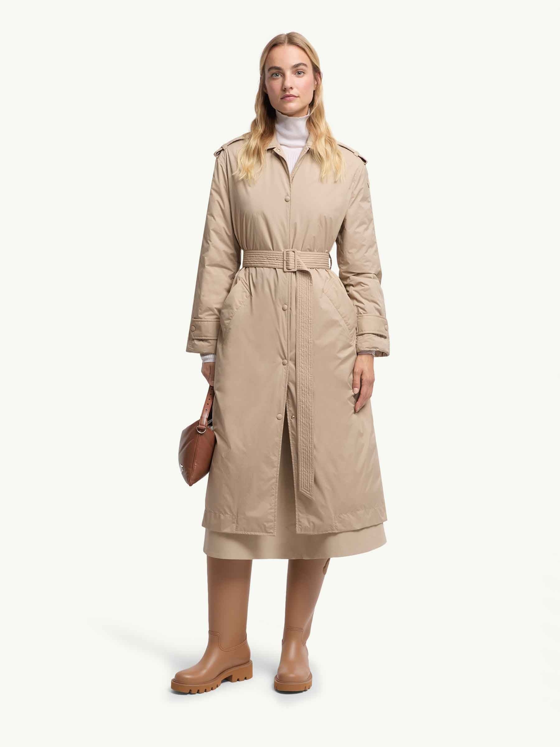 【関税＆送料込み】Moncler Yevre Down Trench Coat Moncler Yevre down trench coat Moncler