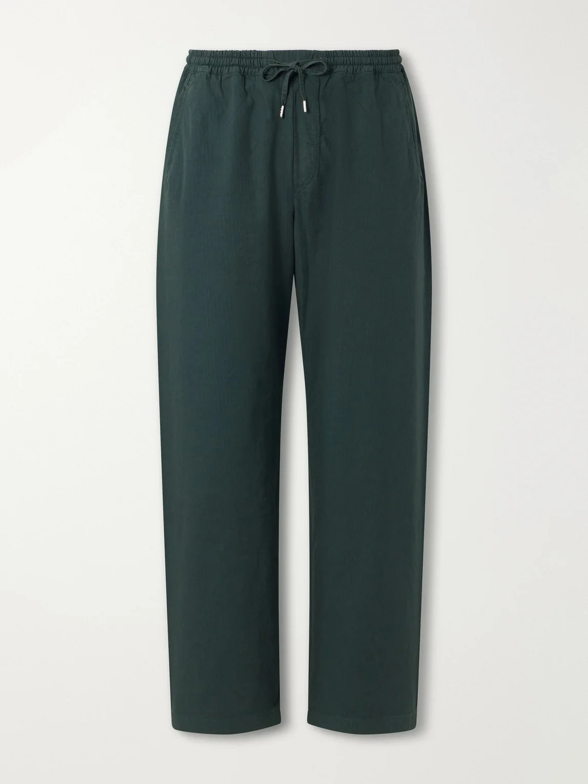 Samurai Wide-Leg Cotton-Ripstop Drawstring Trousers - 1