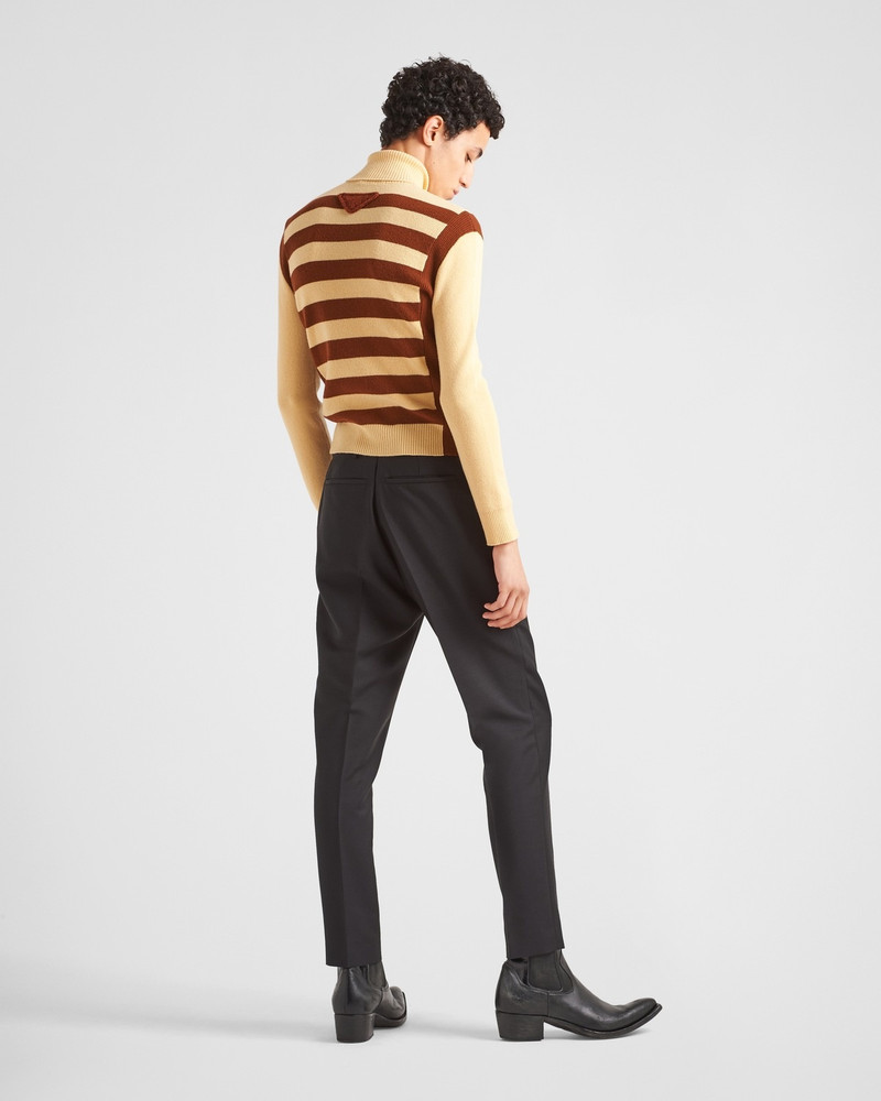 Mohair wool pants 5