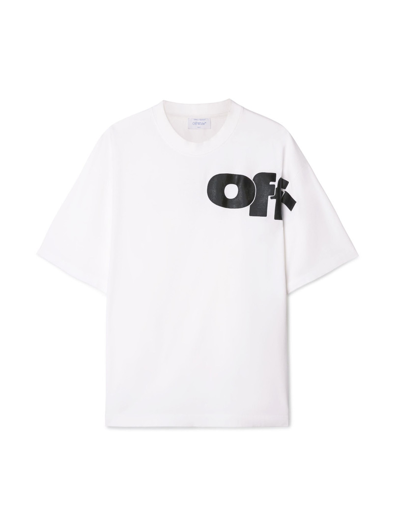 White Shared Logo Skate S/s Tee - 1
