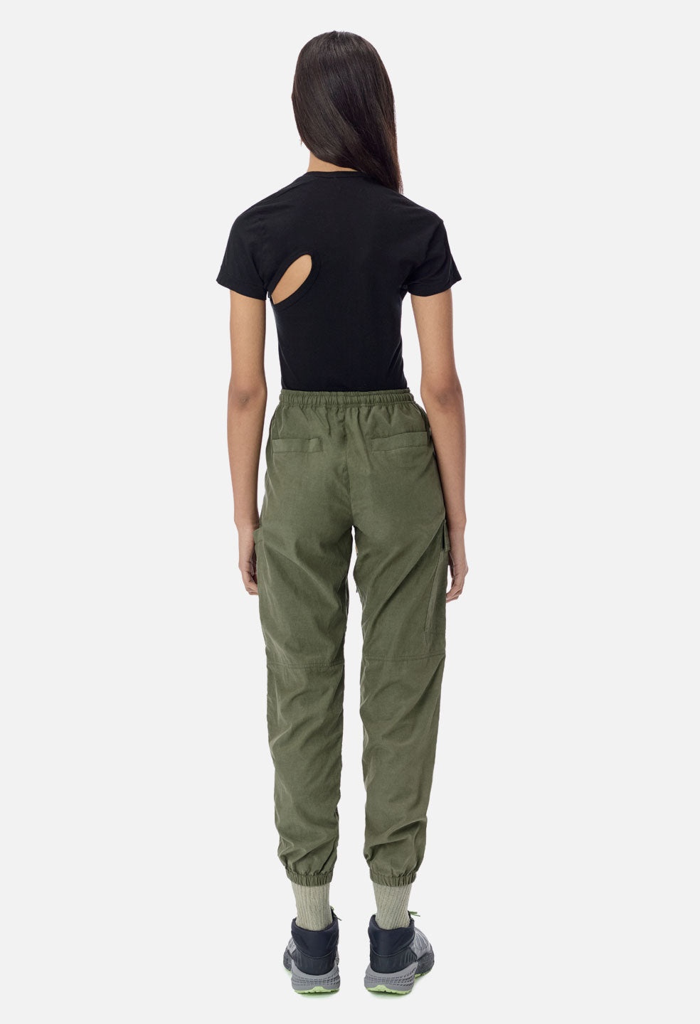 SUPIMA ASYMMETRICAL TEE - 4