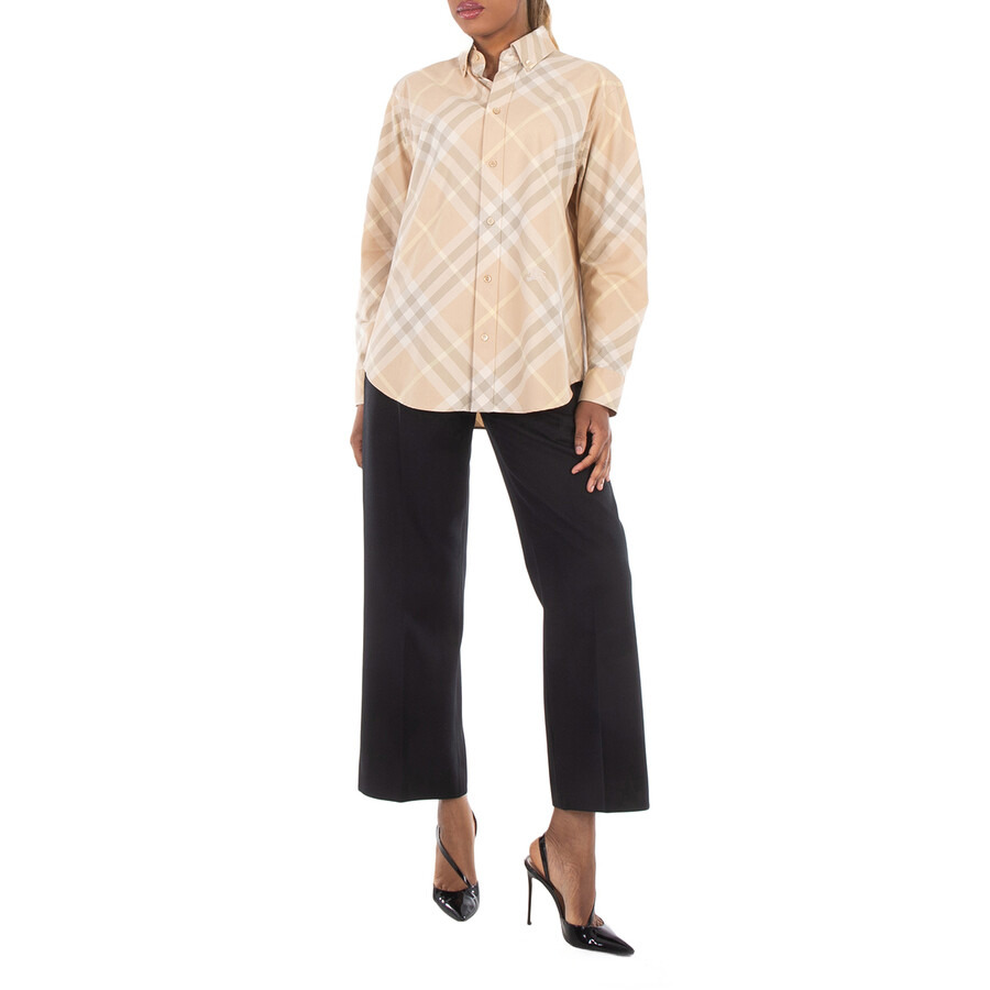 Burberry Check Cotton Shirt - 4