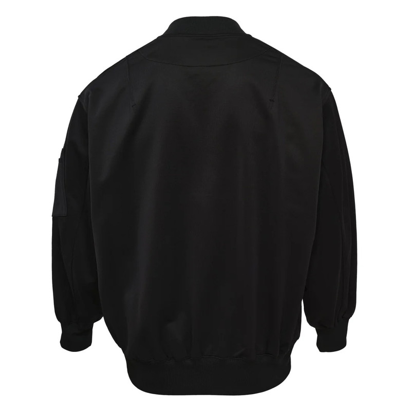 Comme des Garçons Homme Black Cotton Blend Button Cardigan outlook