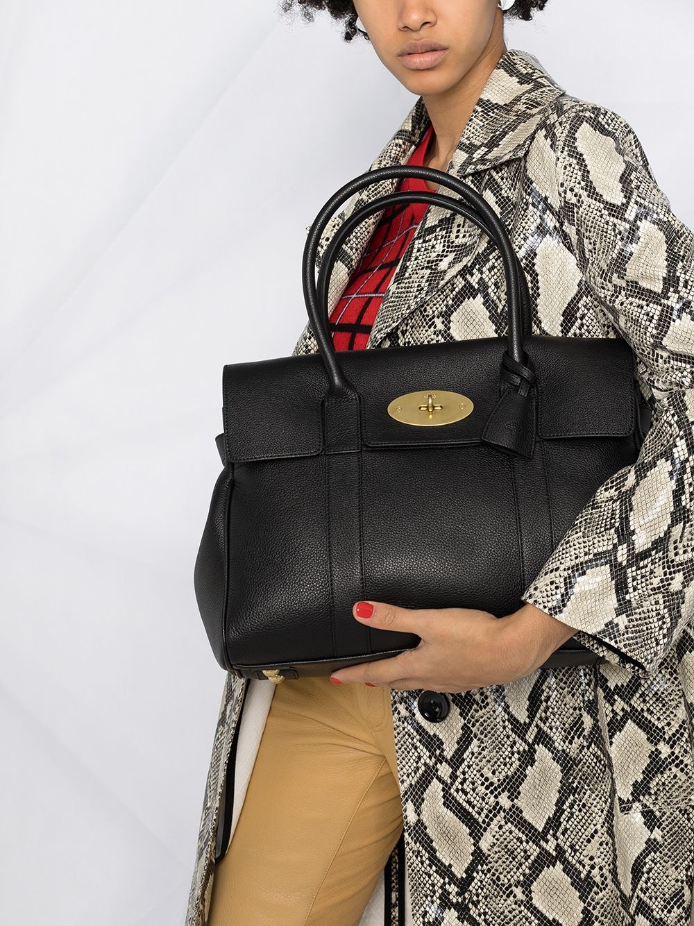 Bayswater front-flap closure tote bag - 3