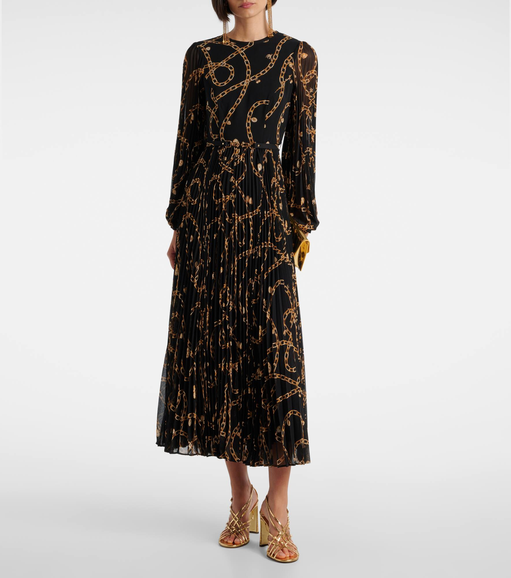 Sunray printed midi dress - 2