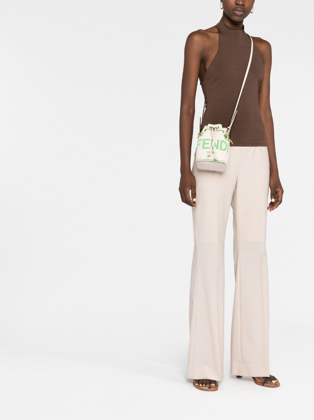 Mon Tresor canvas bucket bag - 2