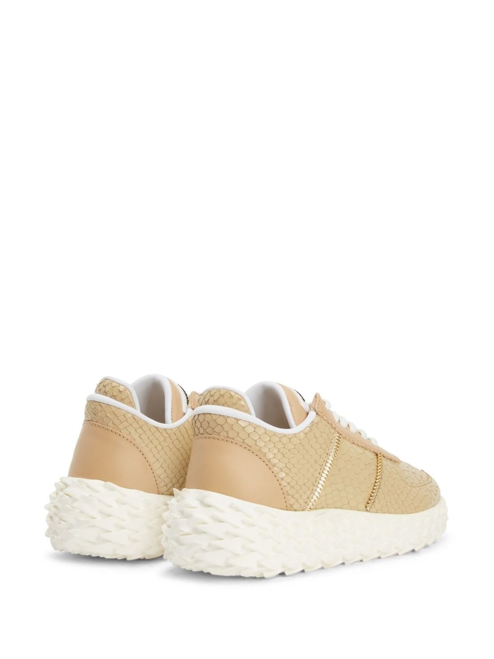 Nicki leather low-top sneakers - 3