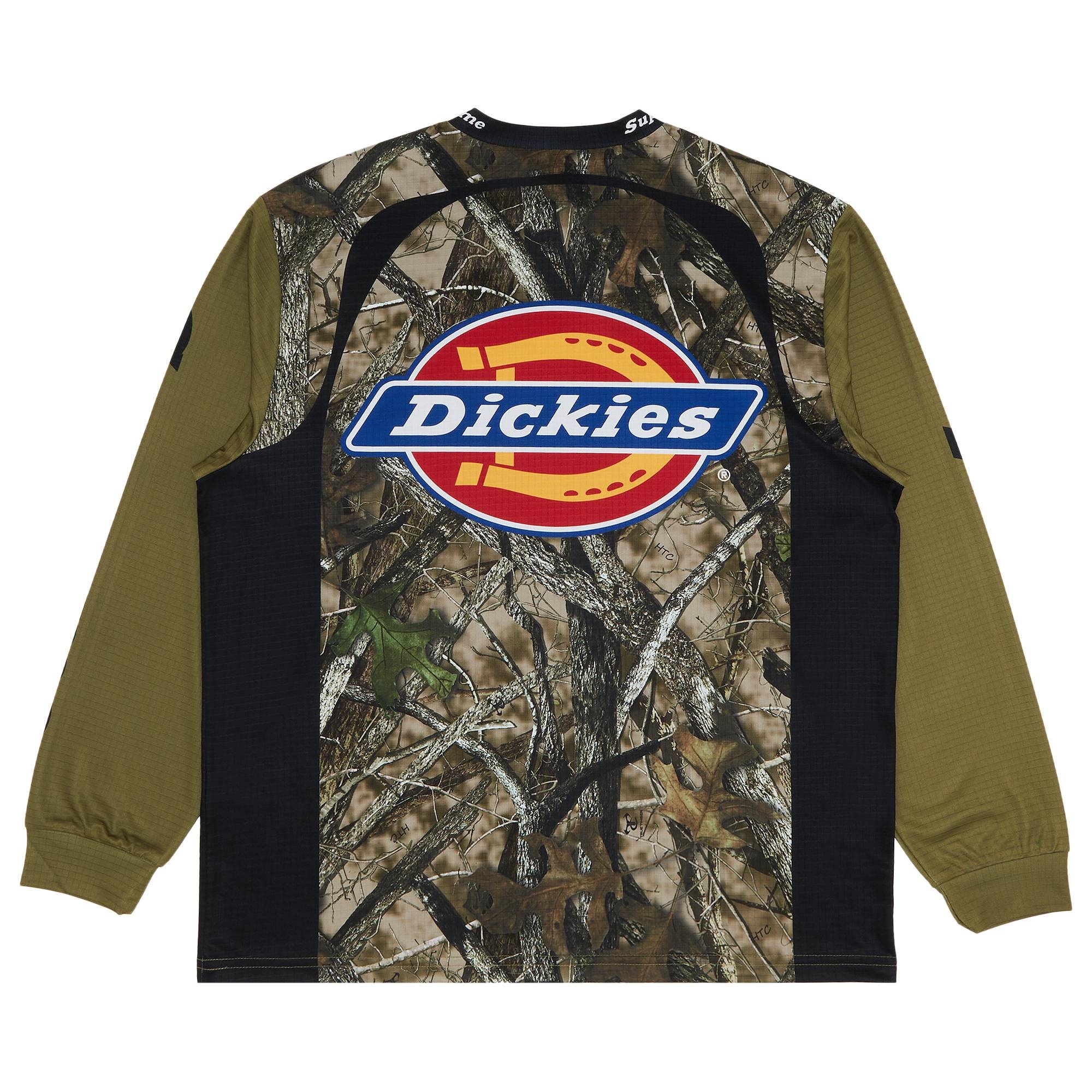 Supreme Supreme x Dickies Jersey 'Olive' | REVERSIBLE