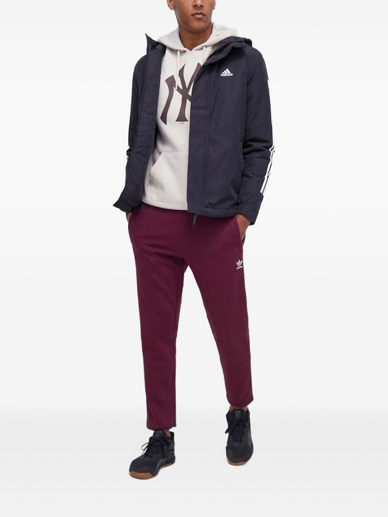 adidas three-stripe hooded jacket outlook