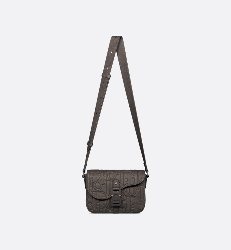 Small Saddle Messenger Bag with Flap 6