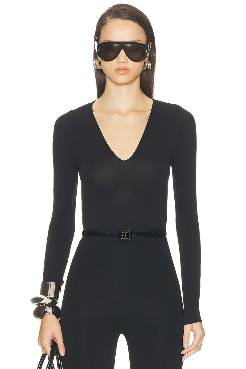 The V Neck Bodysuit 1