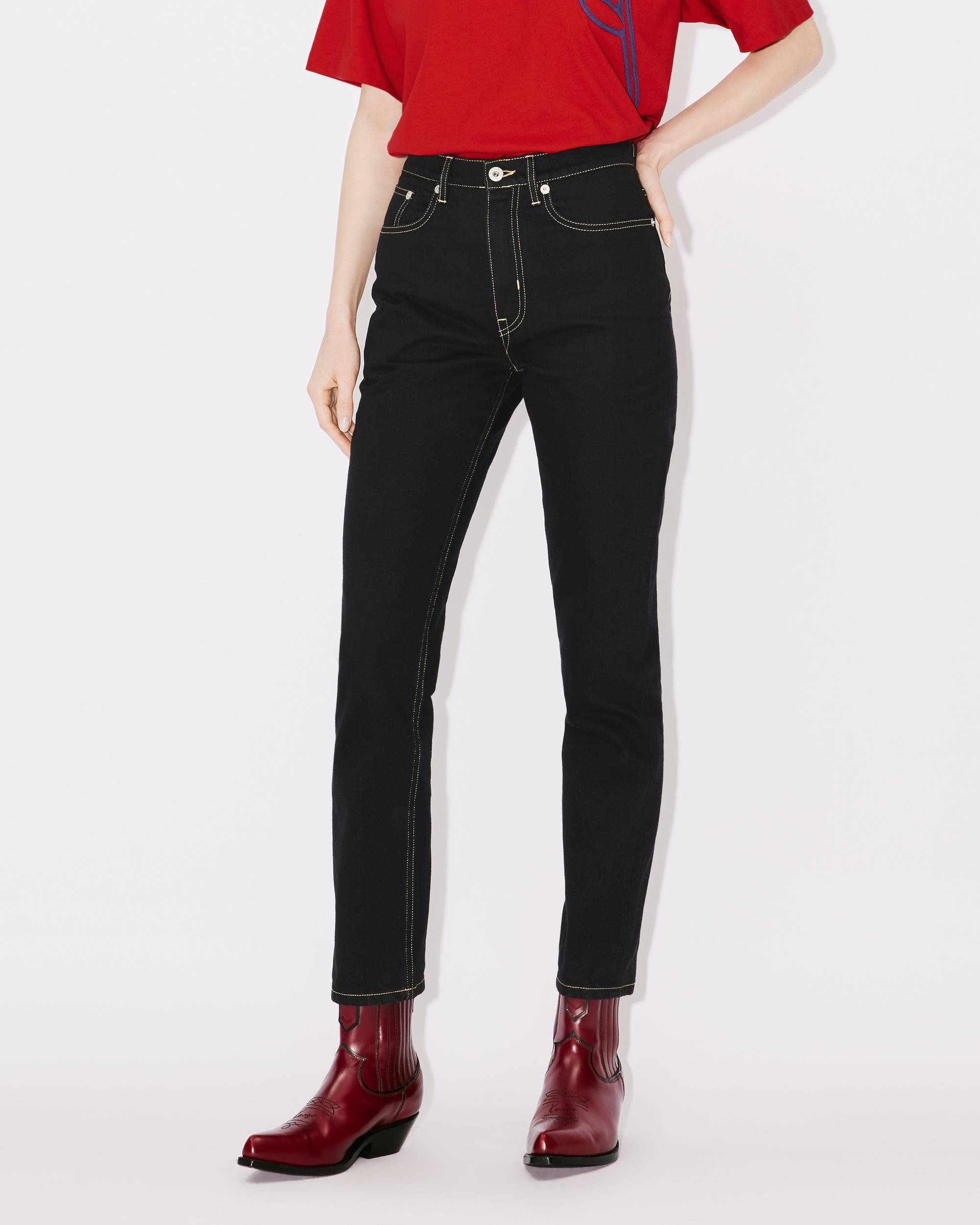 ASAGAO straight jeans - 4