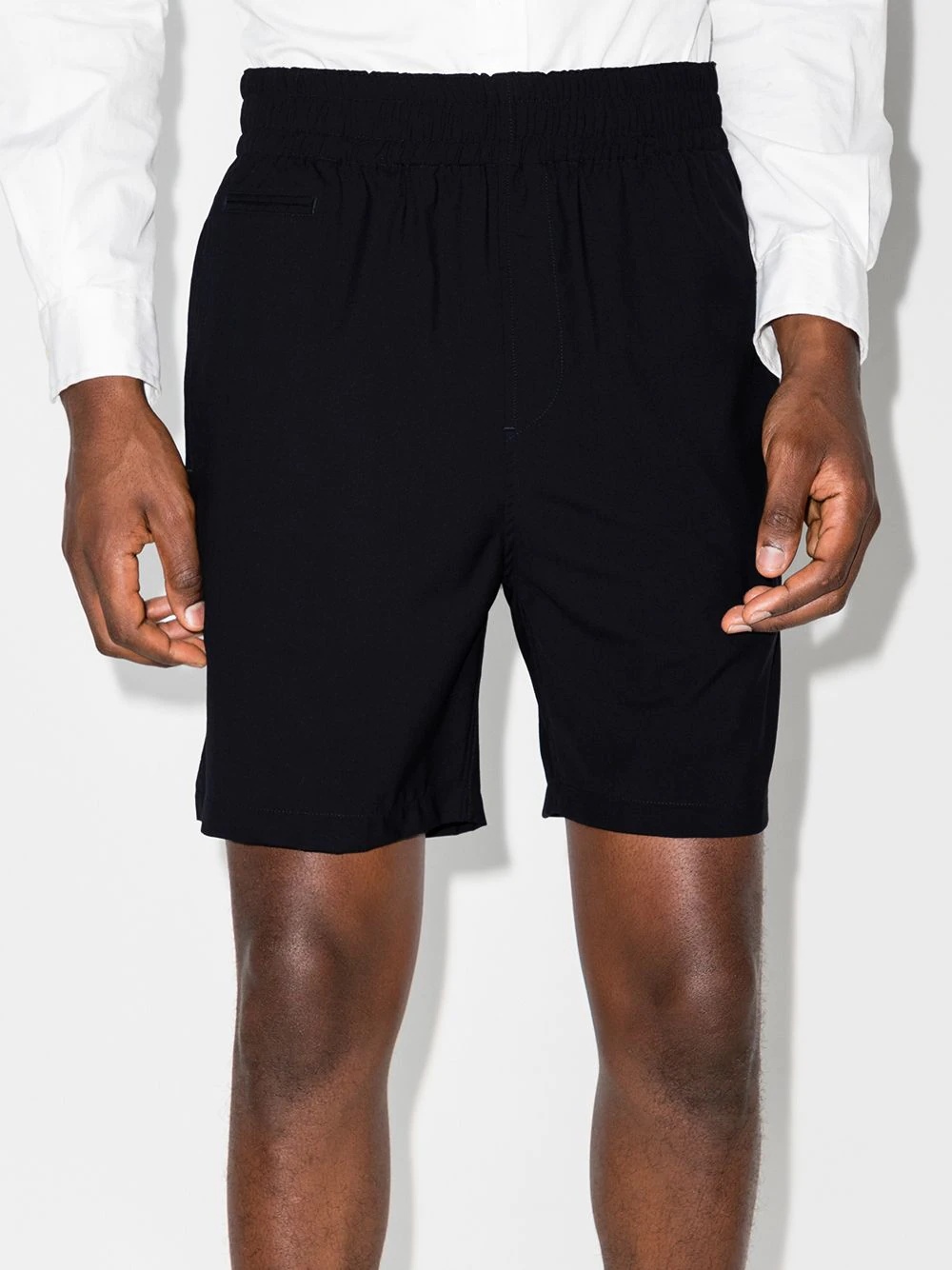 Cassius elasticated-waistband shorts - 2