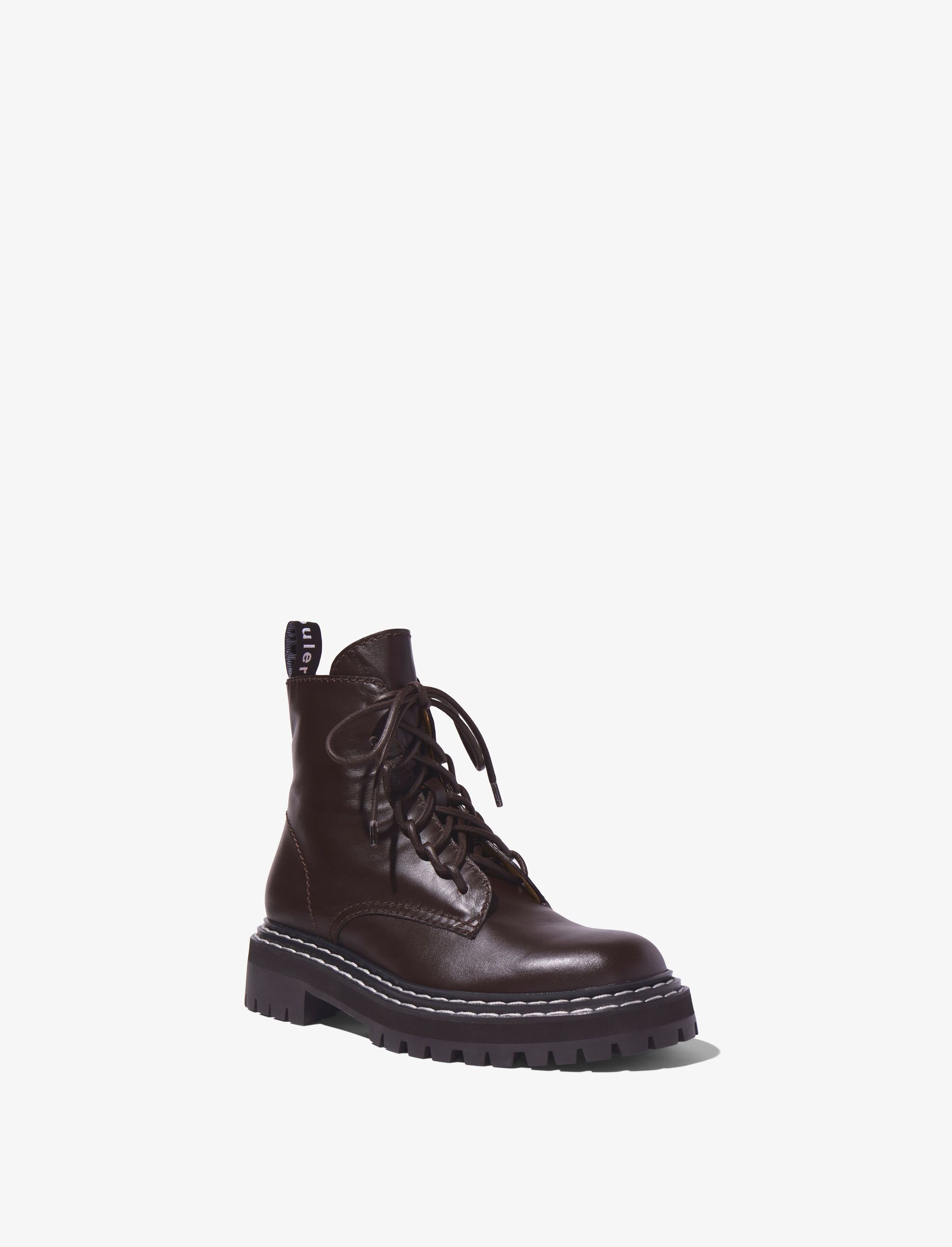 Lug Sole Combat Boots - 2