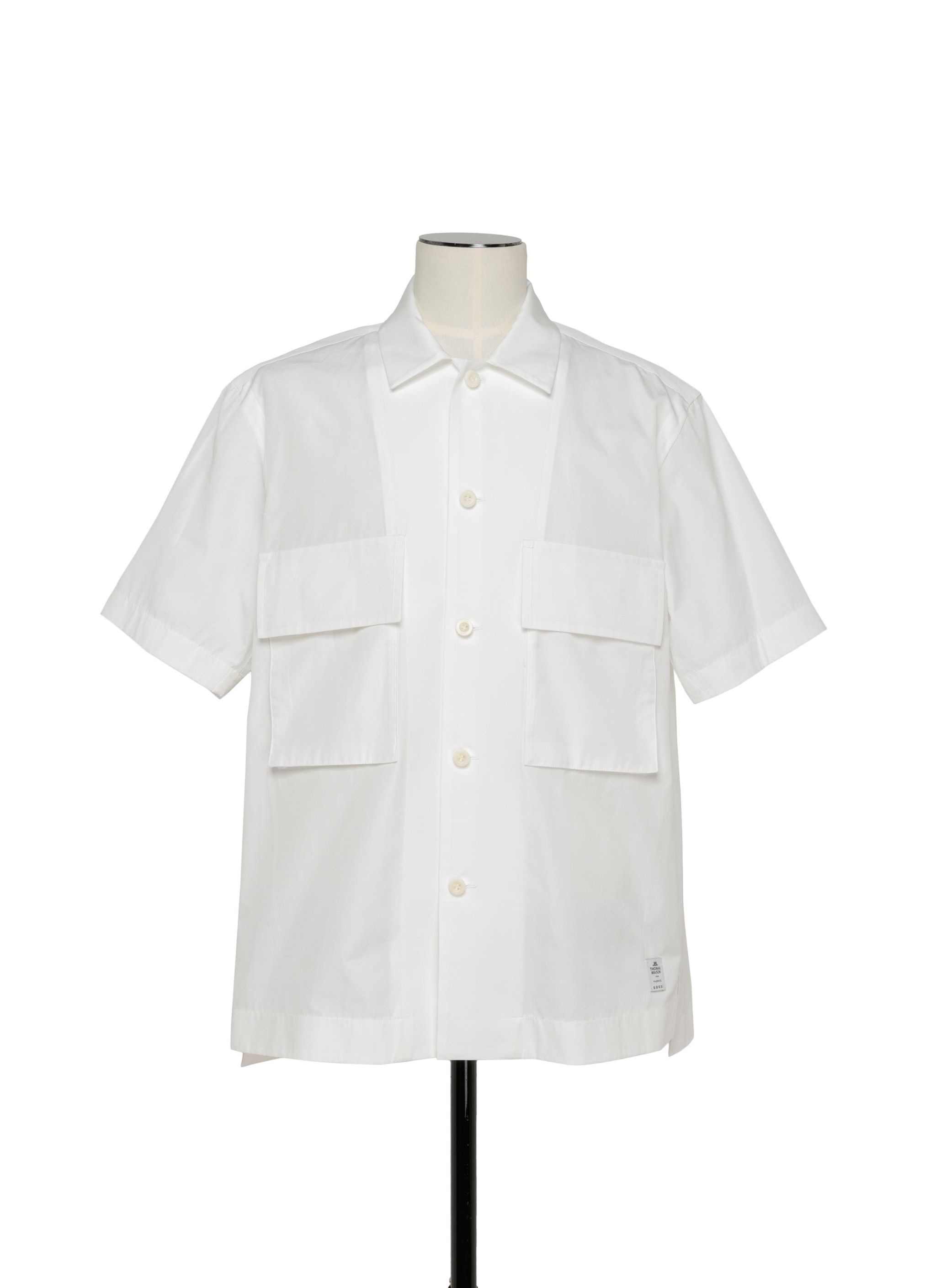 Thomas Mason Cotton Poplin Shirt - 1