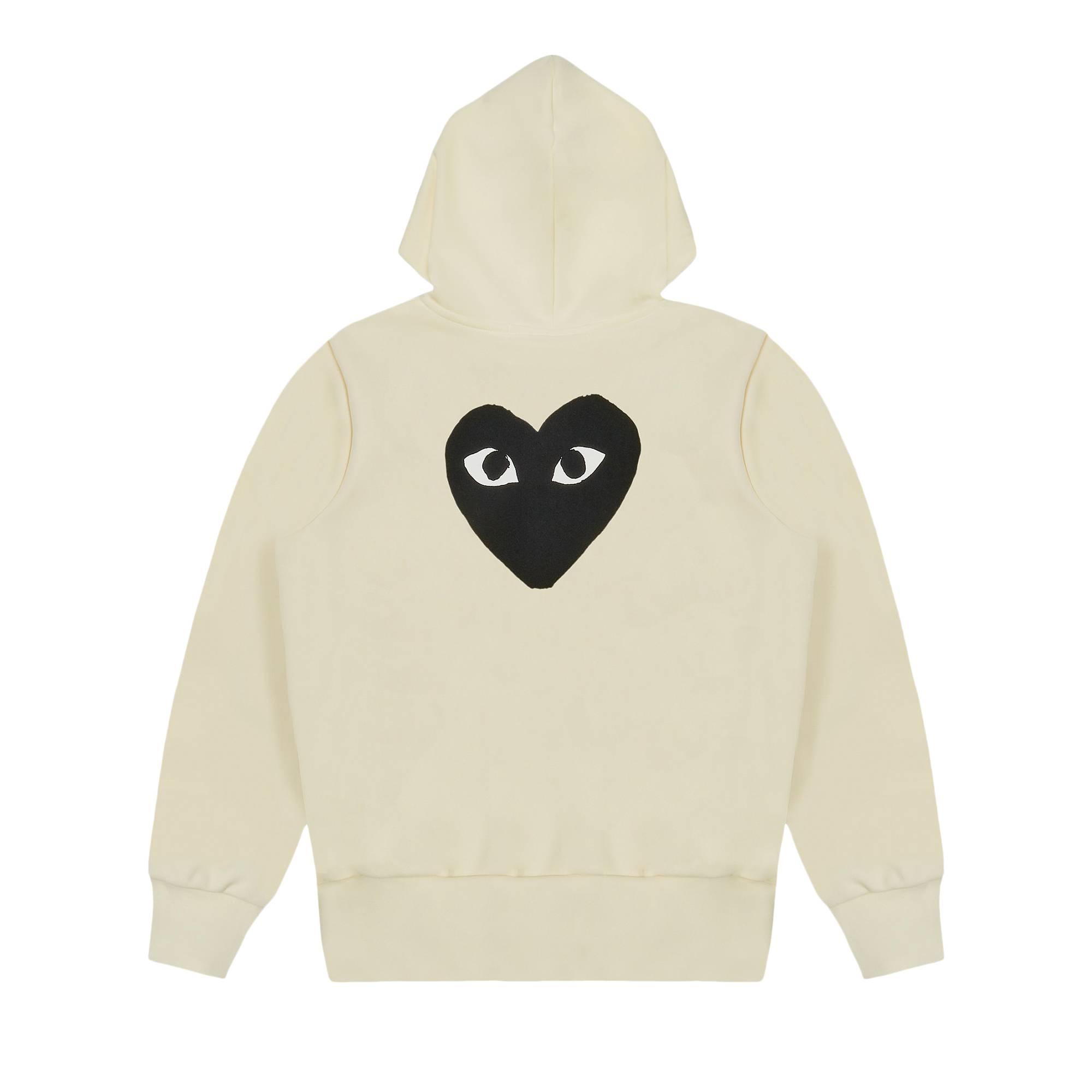 Comme des Garçons PLAY Zip-Up Hoodie 'Yellow' - 2