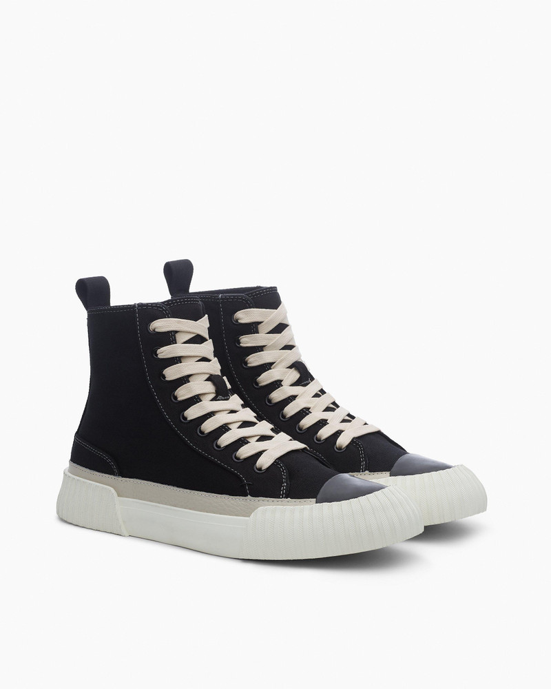Jones High-Top Canvas Sneakers 4