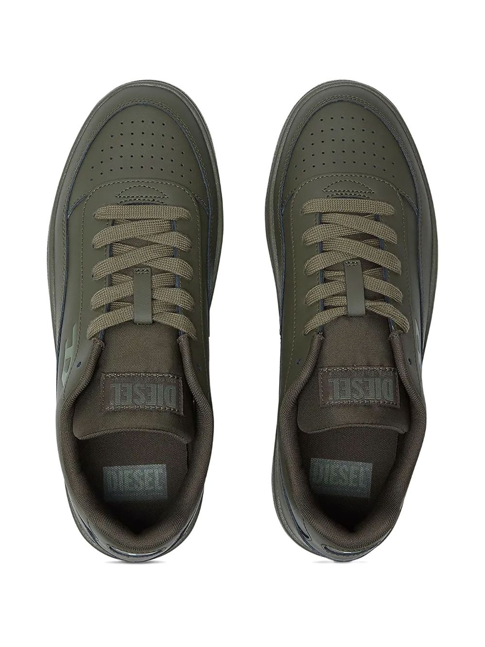 leather sneakers - 4