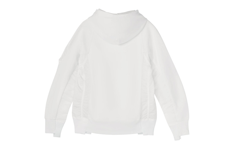 Nike Nike x Sacai Hoodie 'White' CW2419-100 outlook