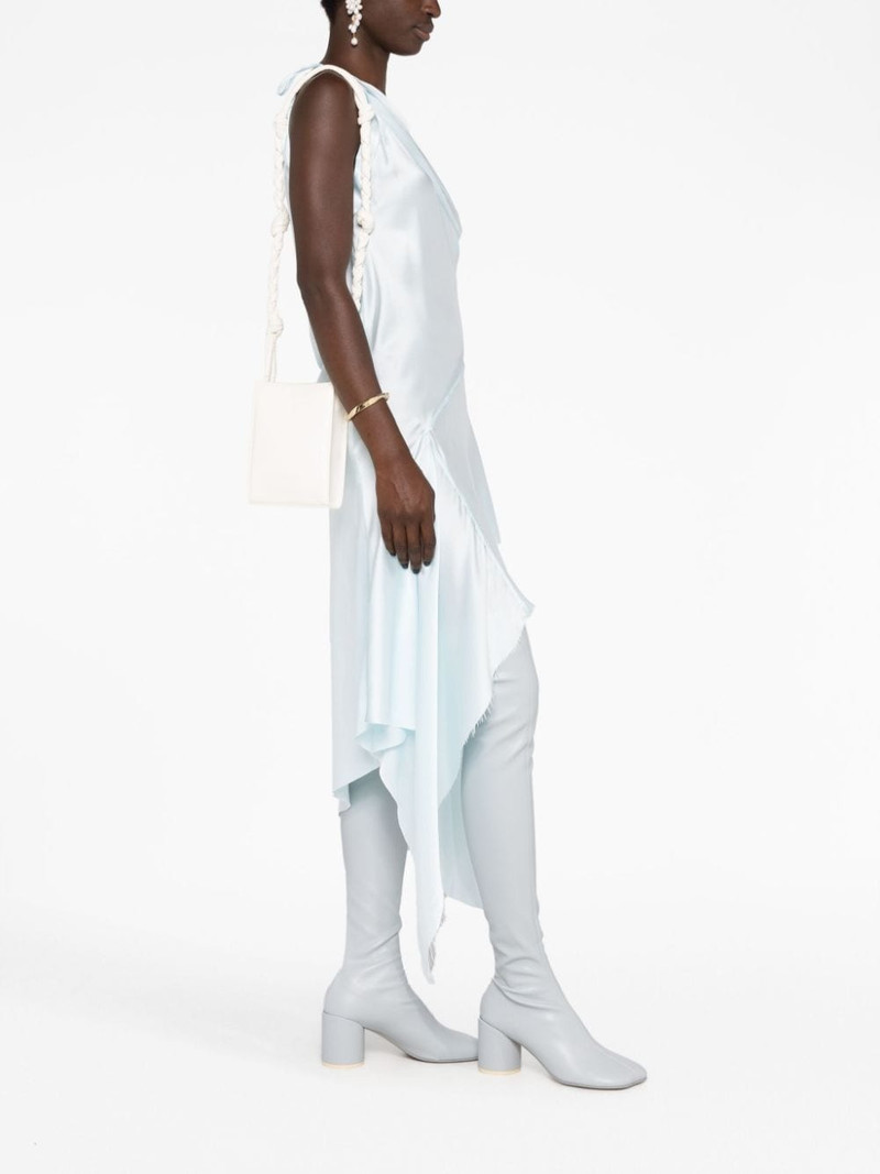 Jil Sander small Tangle leather shoulder bag outlook