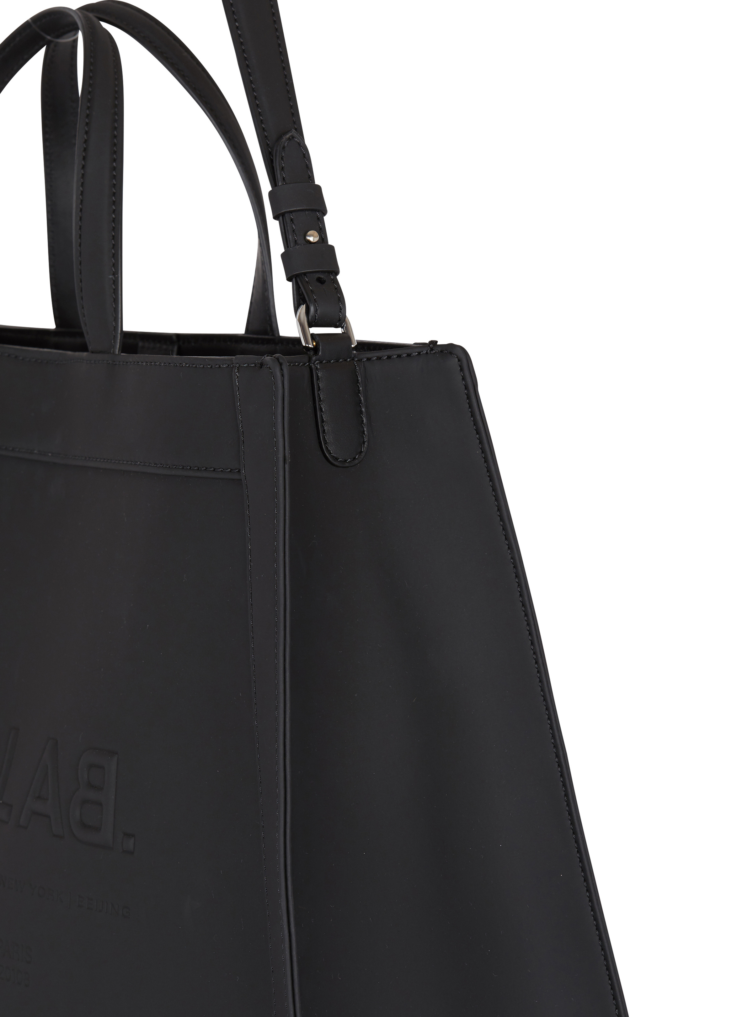 By Olivier rubber-effect leather tote bag - 5