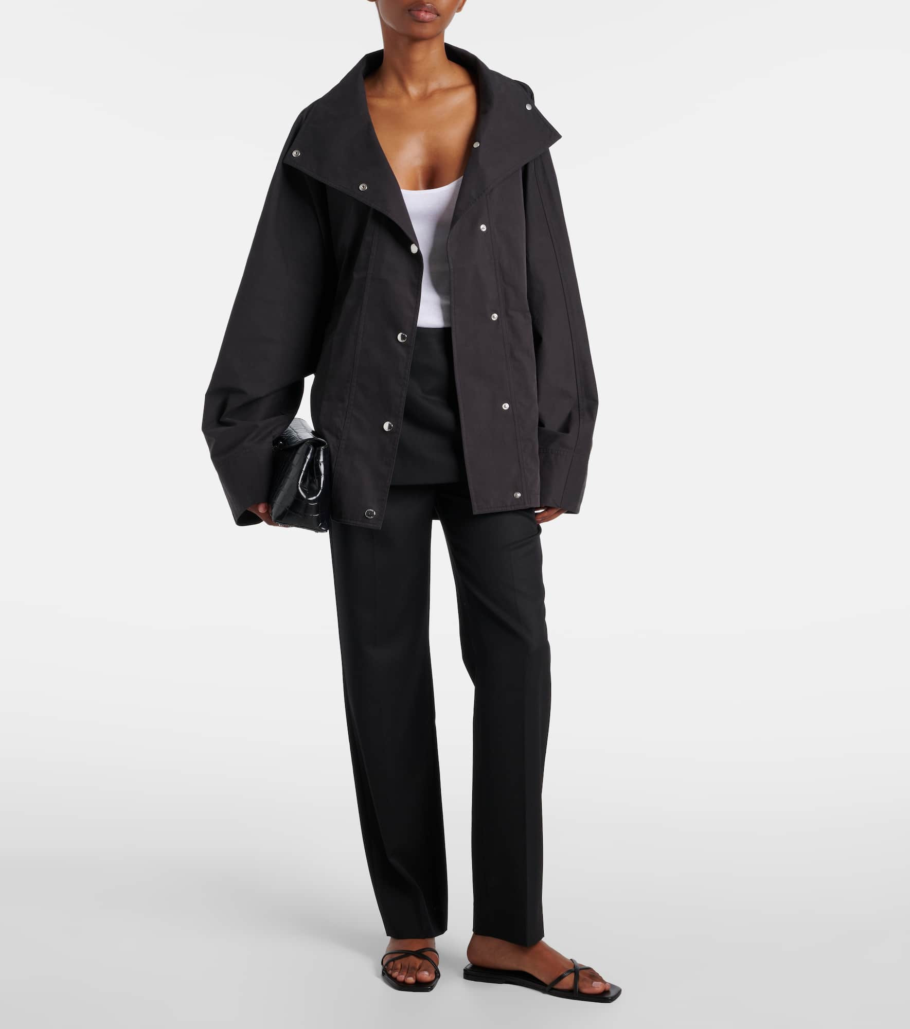 Cotton-blend jacket - 2