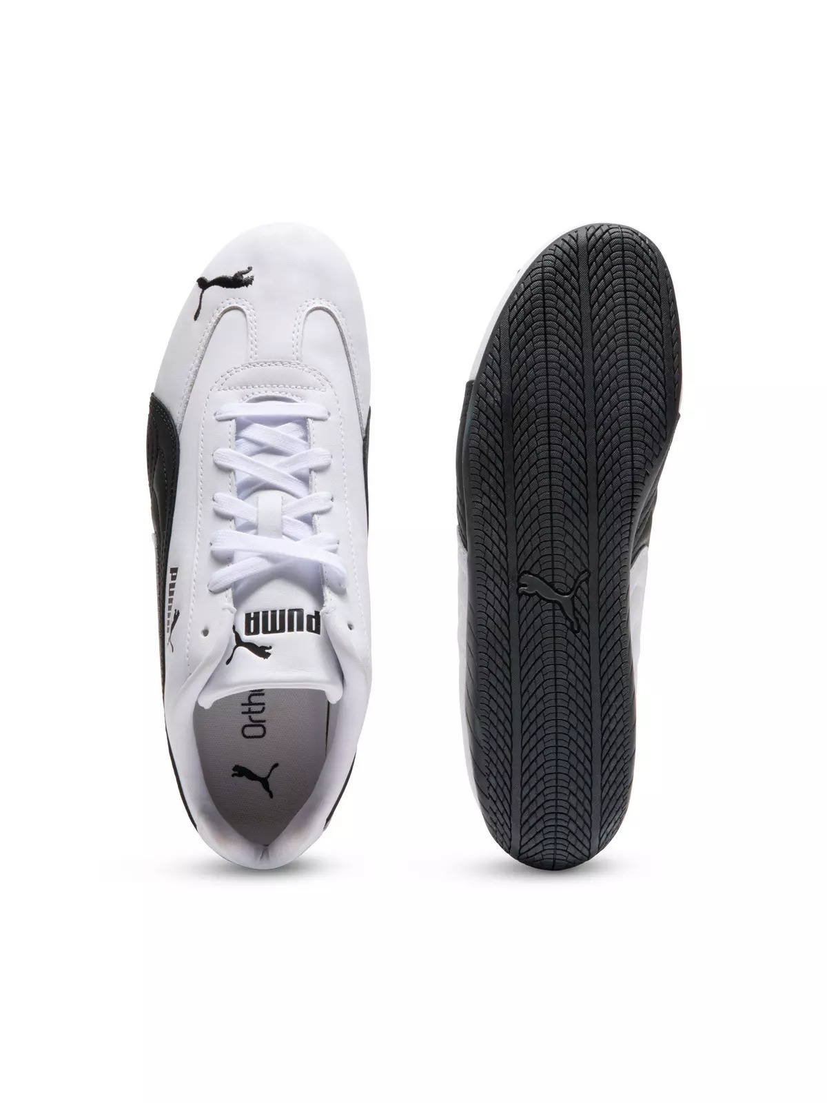 PUMA Speedcat Full Leather "PUMA White/PUMA Black" Men's Shoe - 4
