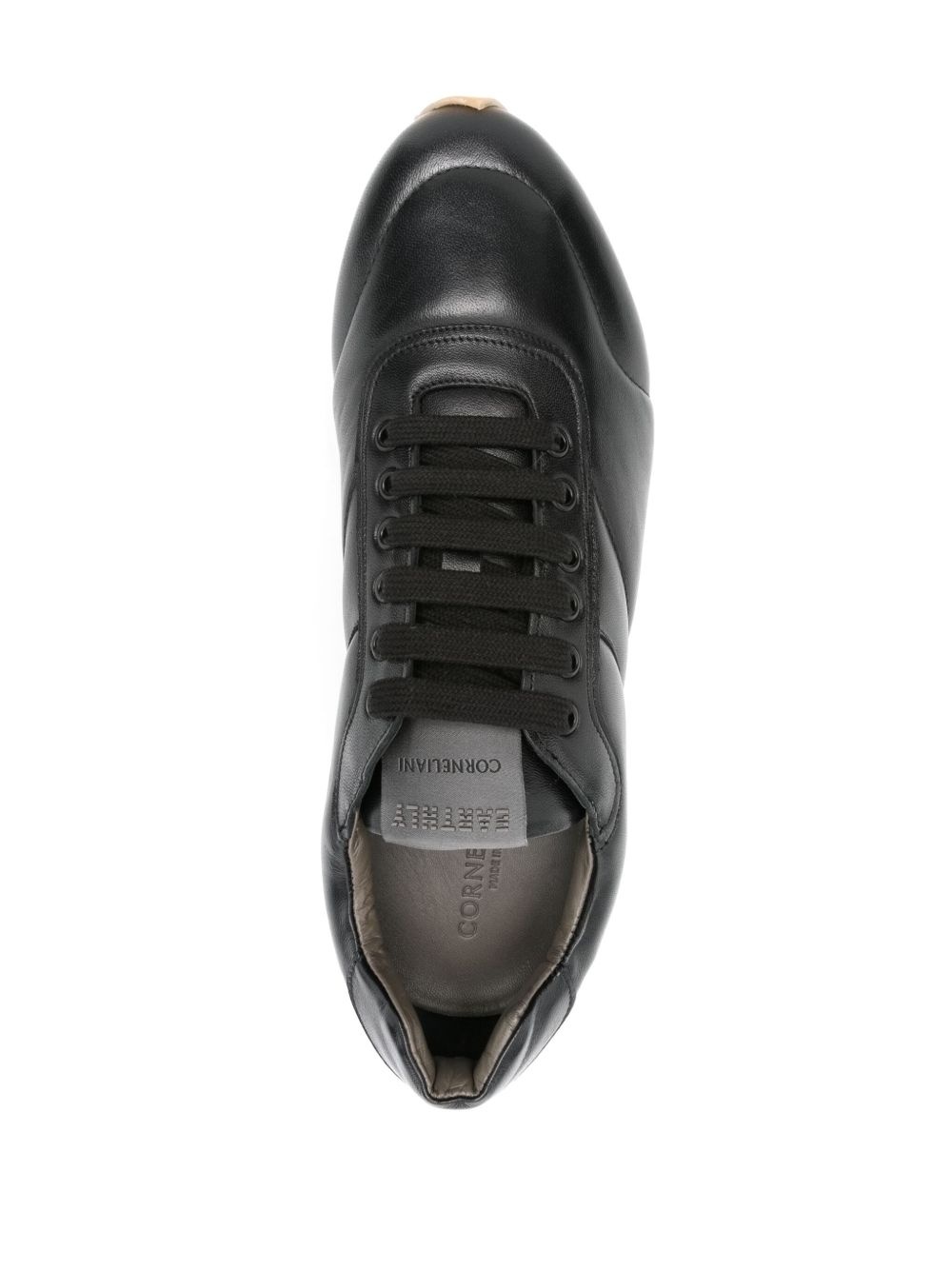 leather sneakers - 4