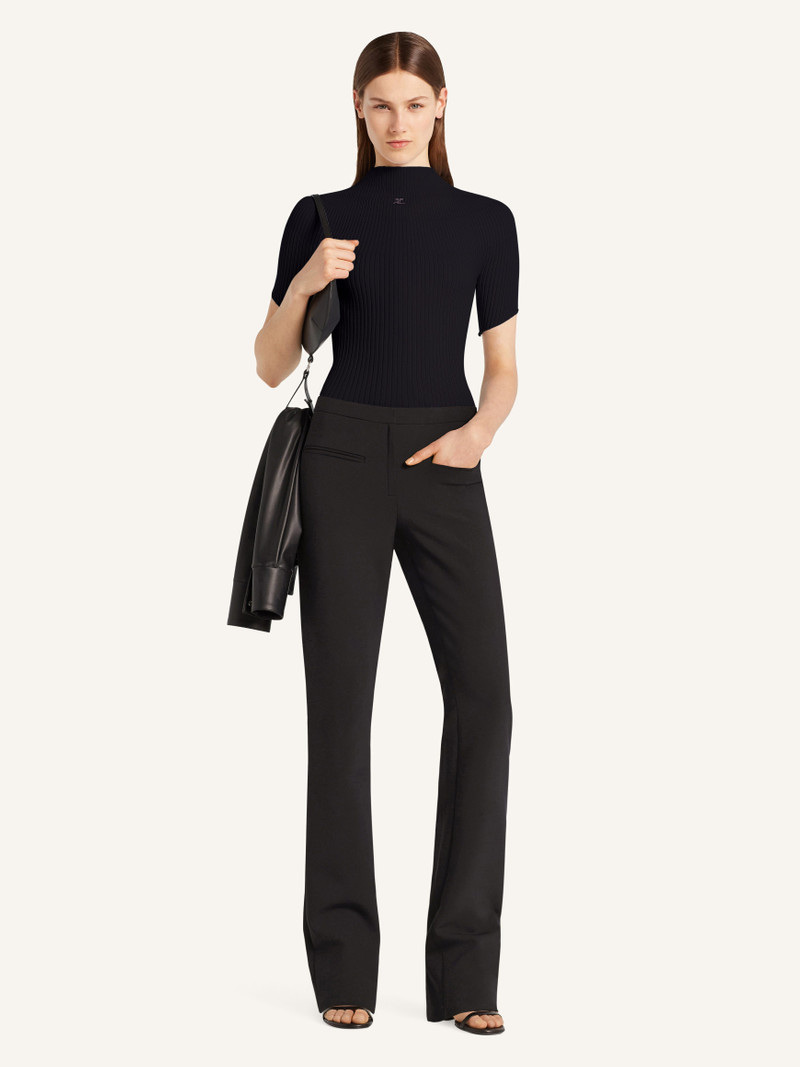 courrèges CIRCLE RIB SWEATER outlook