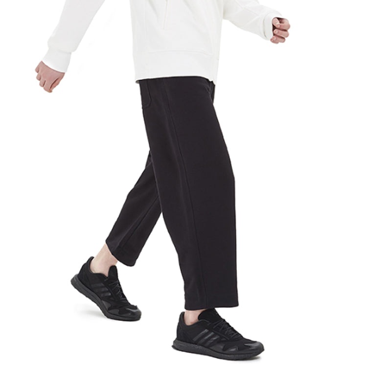 adidas Y-3 Classic Terry Cropped Pants 'Black' FN3392 - 5