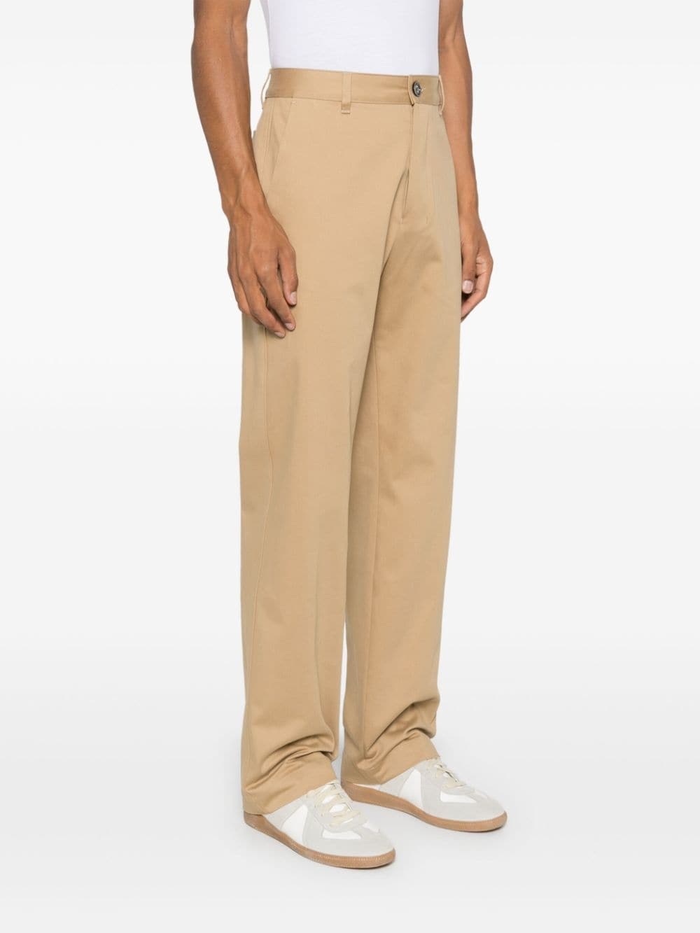 logo-patch trousers - 3