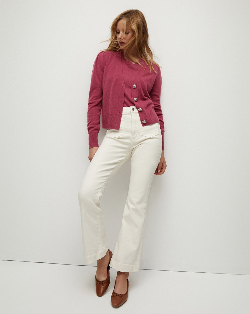 SOLENE CASHMERE CARDIGAN - 4