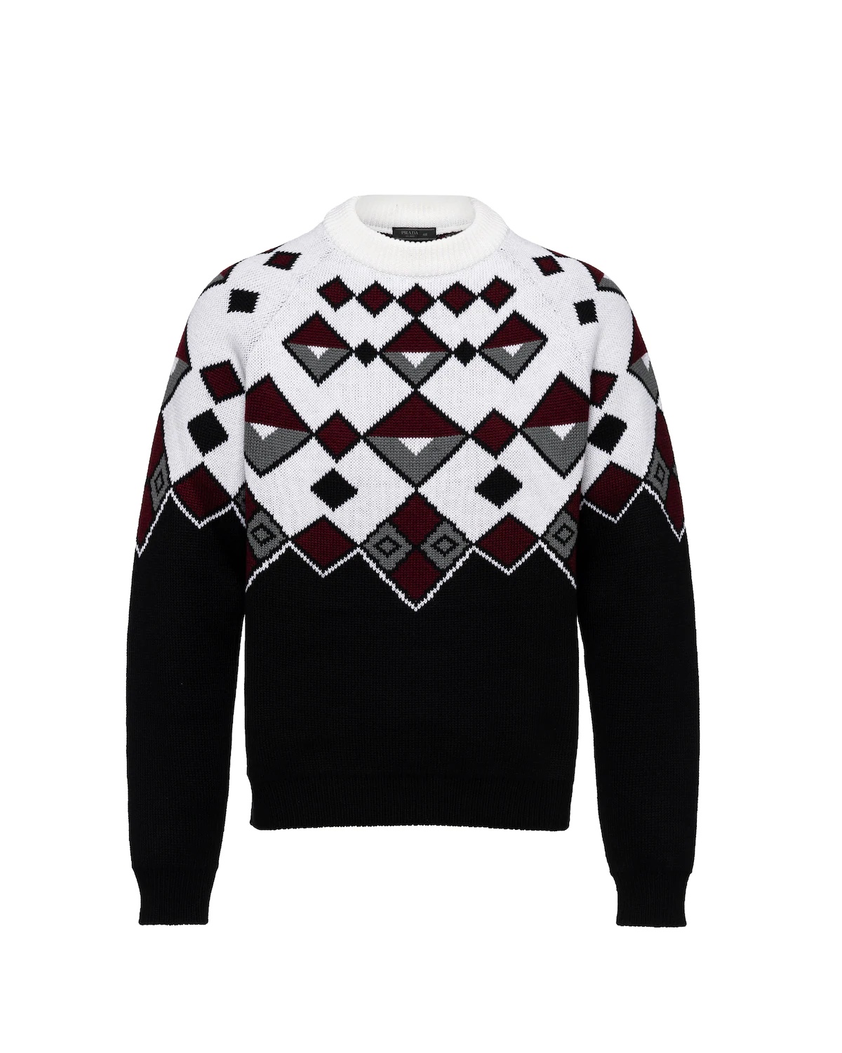 Argyle wool sweater - 1