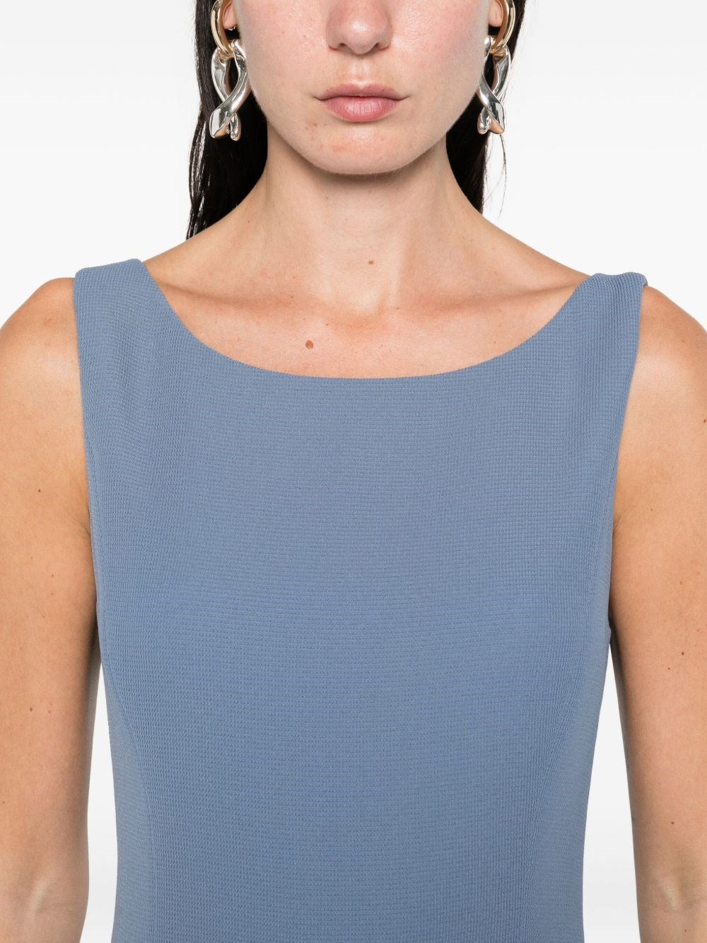 Sleeveless mini dress - 2