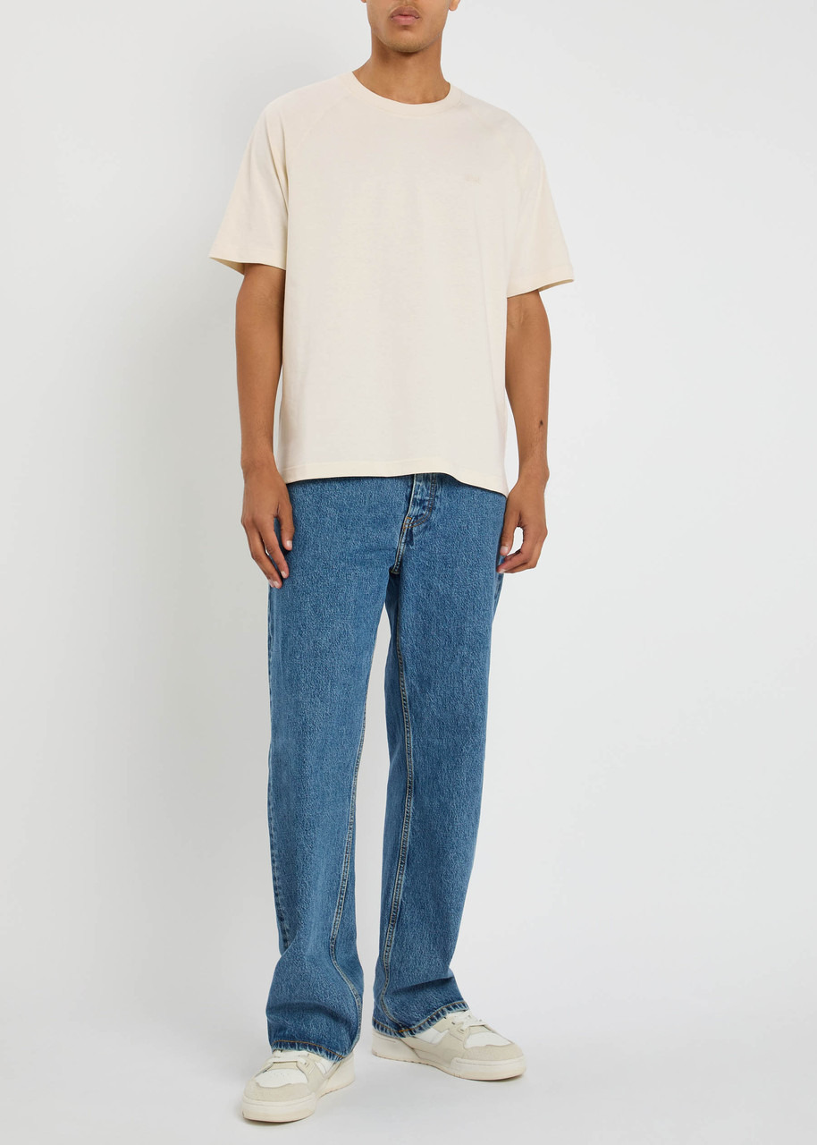 Ami Paris Logo-embroidered Cotton T-shirt - 4