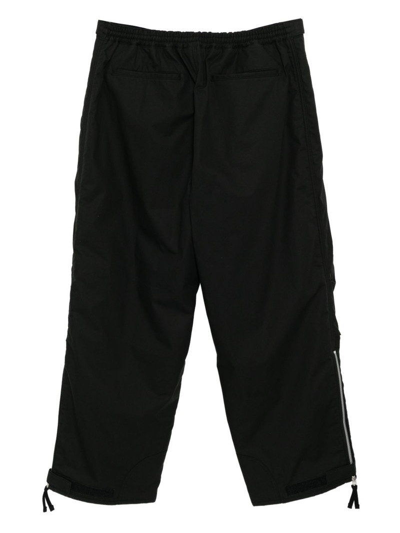Comme des Garçons Homme zip-hem trousers outlook