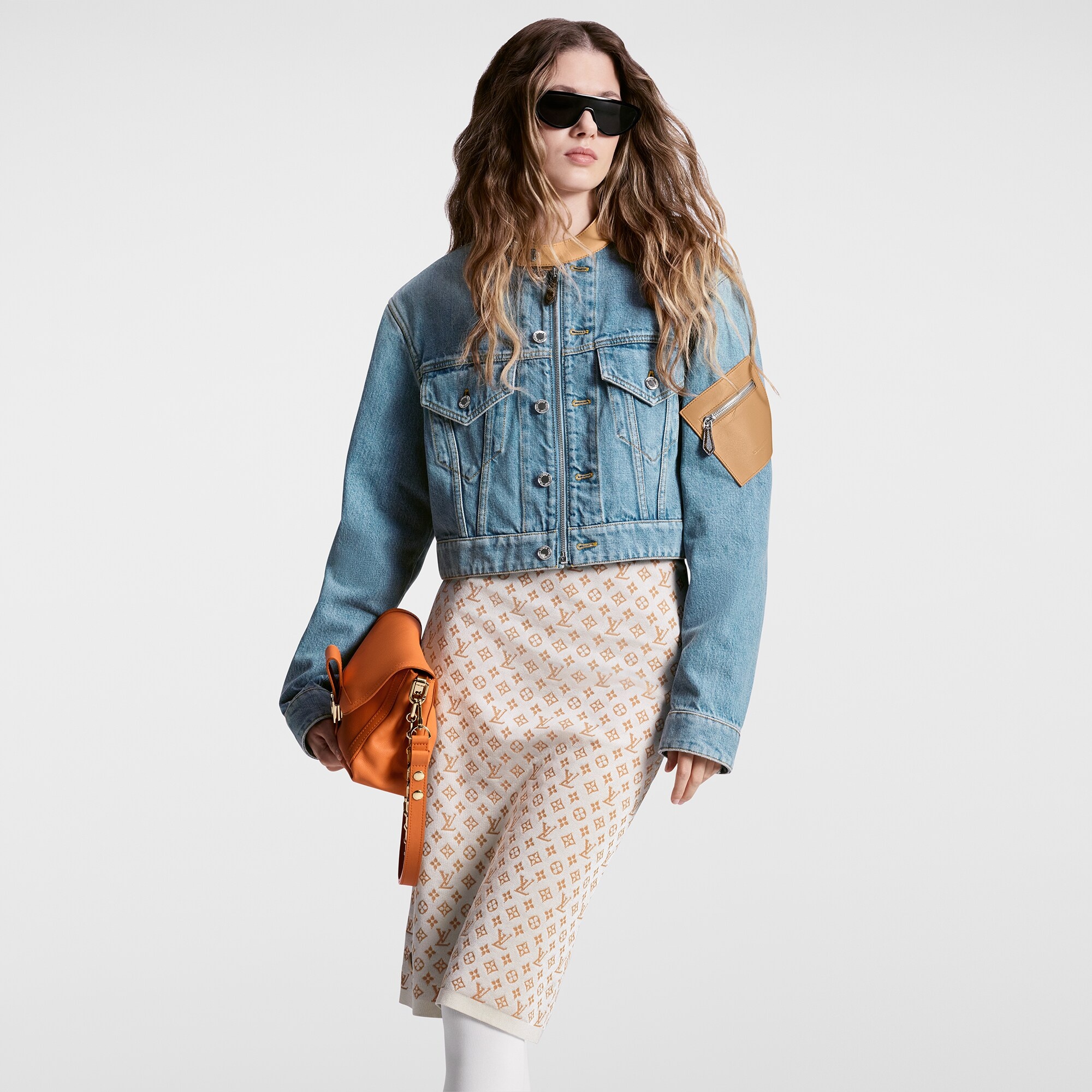 Monogram Jacquard Knit Skirt - 5