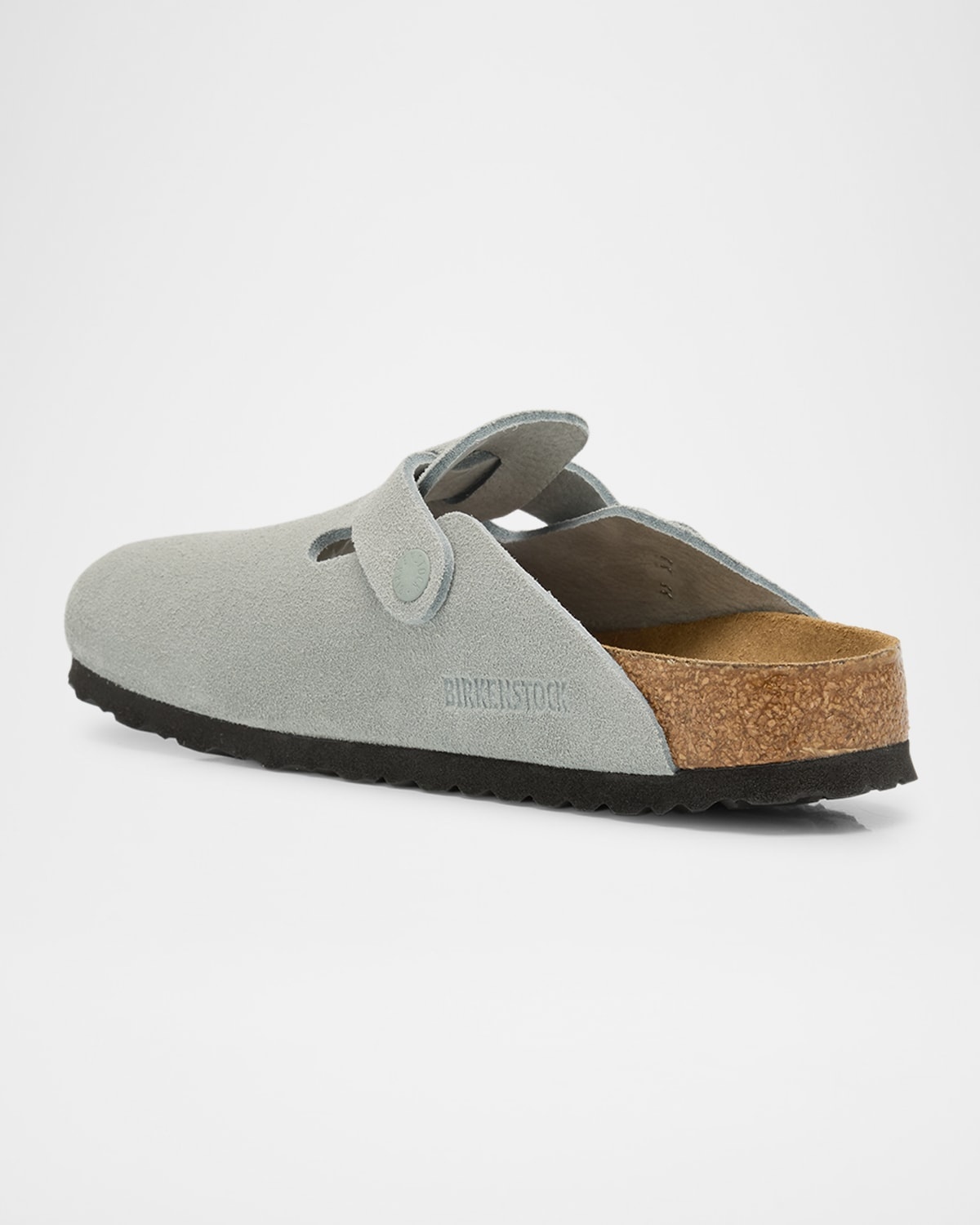 Boston Soft Footbed Suede Mule Clogs - 2