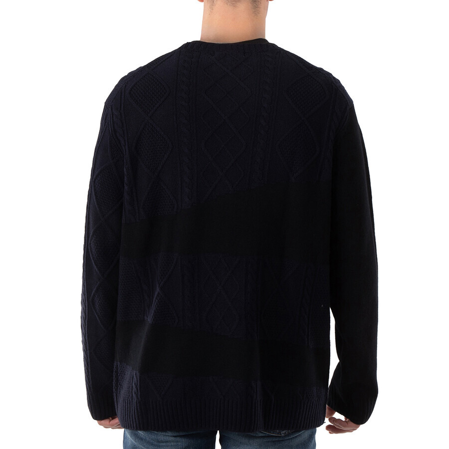 Yohji Yamamoto Round Neck With Design Switching, Brand Size 3 (Large) - 3